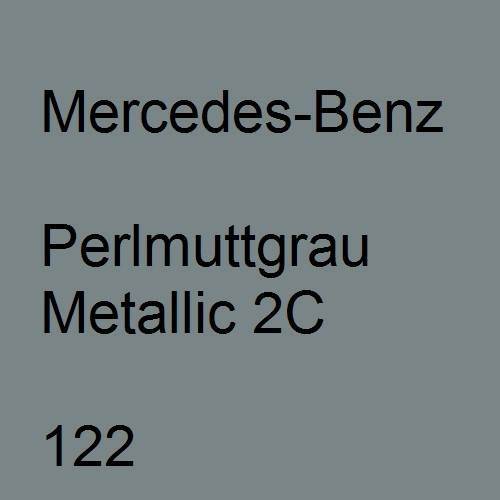 Mercedes-Benz, Perlmuttgrau Metallic 2C, 122.